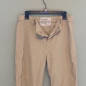 Frank & Eileen Kinsale Linen Pants size 12